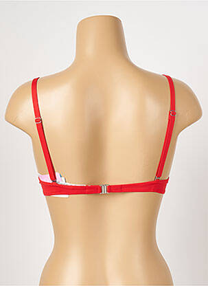 Sutien de costum de baie elasticitate top sutien push-up portocalie ANTIGEL femeie