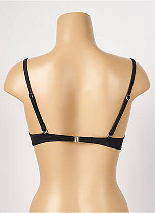 Sutien de costum de baie elasticitate top sutien push-up gri ANTIGEL femeie