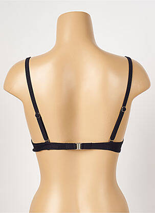 Sutien de costum de baie bretele elastice reglabile top sutien push-up negru ANTIGEL femeie
