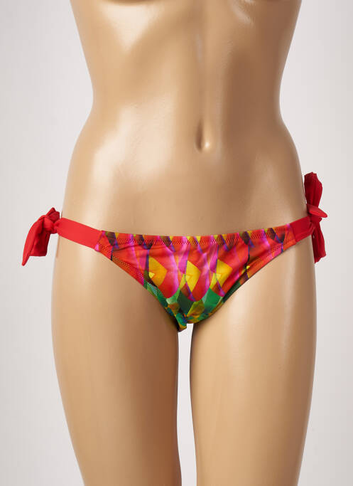 Chiloți de baie roșu ANTIGEL femeie