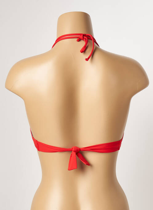 Sutien de costum de baie roșu ANTIGEL femeie