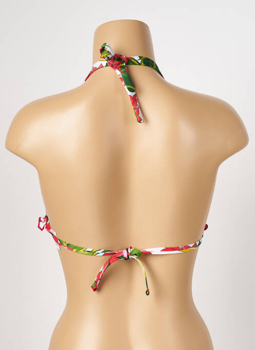 Sutien de costum de baie roșu ANTIGEL femeie