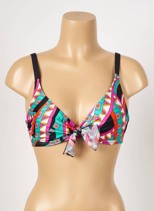 Sutien de costum de baie negru ANTIGEL femeie