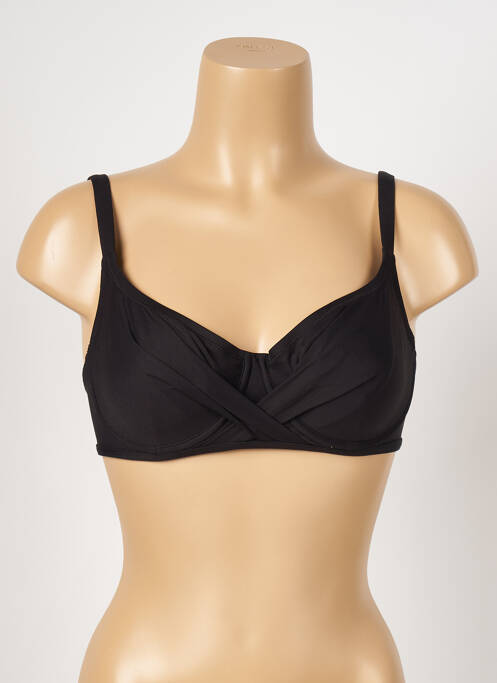 Sutien de costum de baie negru ANTIGEL femeie