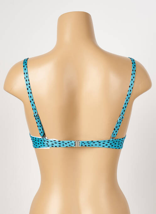 Sutien de costum de baie albastru ANTIGEL femeie