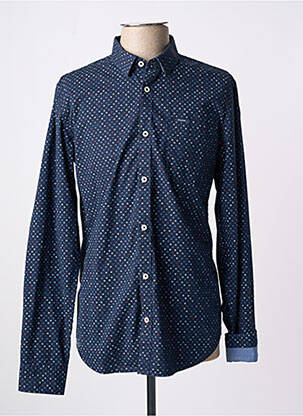 Cămașă cu mâneci lungi albastru GARCIA bărbat