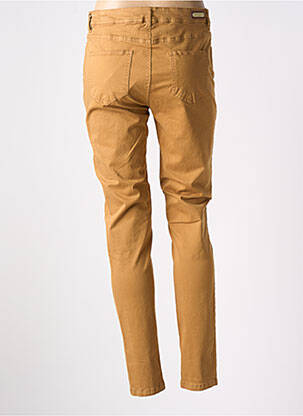 Pantalon slim buzunare bej BEST MOUNTAIN femeie