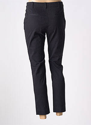 Pantalon 7/8 închidere cu fermoar sub clapetă cu nasturi negru LA FIANCEE DU MEKONG femeie