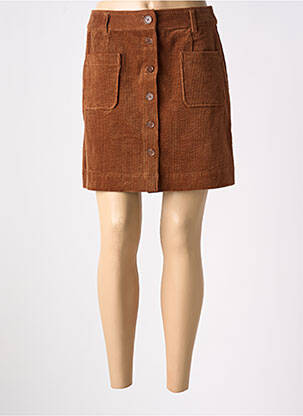 Fustă scurtă maro SURKANA femeie