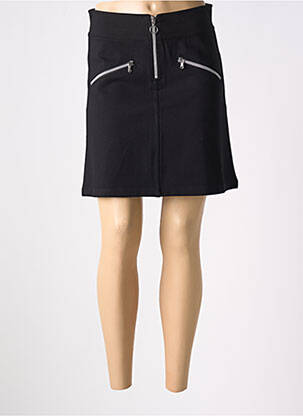 Fustă scurtă buzunare negru SUN VALLEY femeie