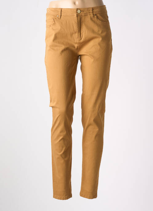 Pantalon slim bej BEST MOUNTAIN femeie