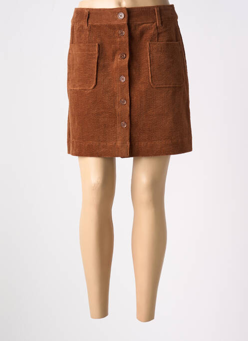 Fustă scurtă maro SURKANA femeie