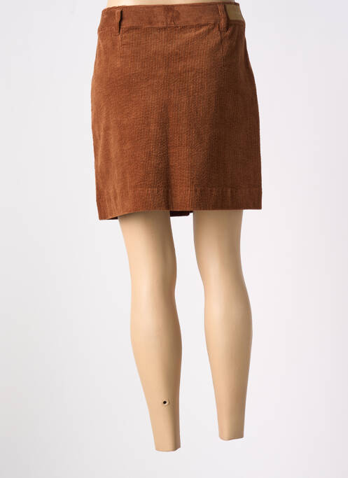 Fustă scurtă maro SURKANA femeie