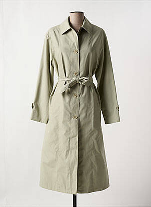 Palton lung bej ALMINA femeie