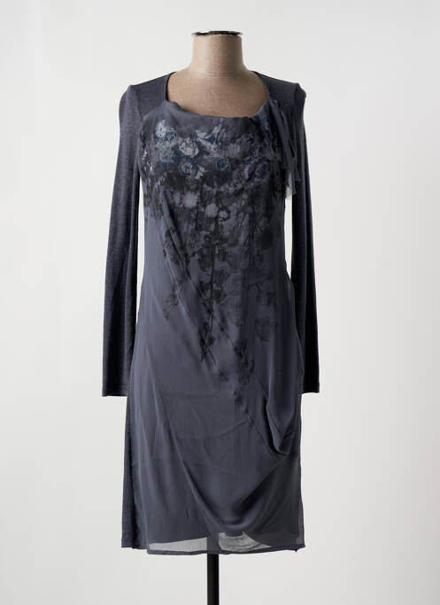 Rochie midi gri MADO ET LES AUTRES femeie