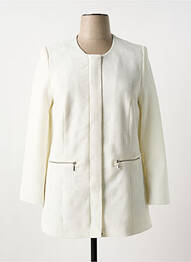 Jachete elegante guler rotund bej CHRISTINE LAURE femme