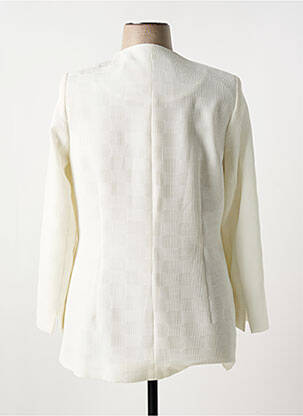 Jachete elegante guler rotund bej CHRISTINE LAURE femeie