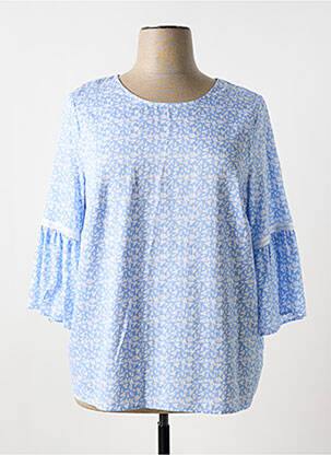 Bluză albastru JUST WHITE femeie