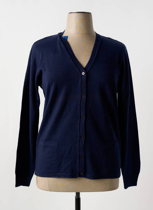 Vestă cu mâneci lungi albastru GEVANA femeie