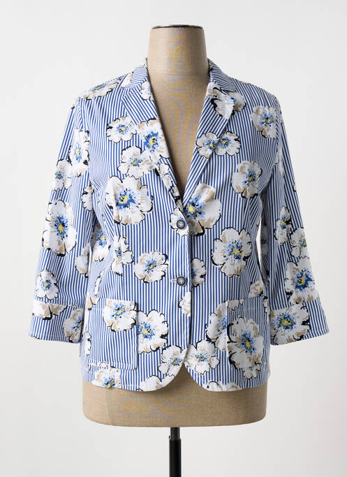 Sacou albastru JUST WHITE femeie