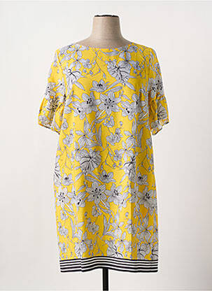 Rochie midi galben ROBE LEGERE BY VERA MONT femeie