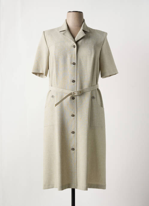 Rochie midi bej GEVANA femeie