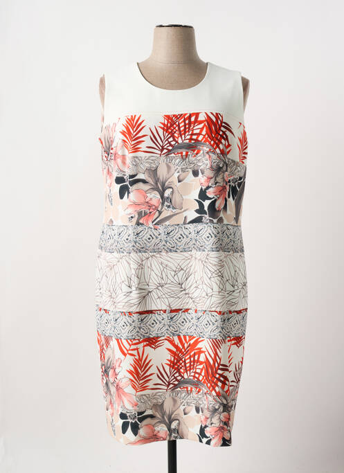 Rochie midi alb CHRISTINE LAURE femeie