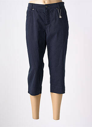 Pantalon trei sferturi albastru ANNA MONTANA femeie