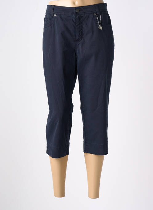 Pantalon trei sferturi albastru ANNA MONTANA femeie