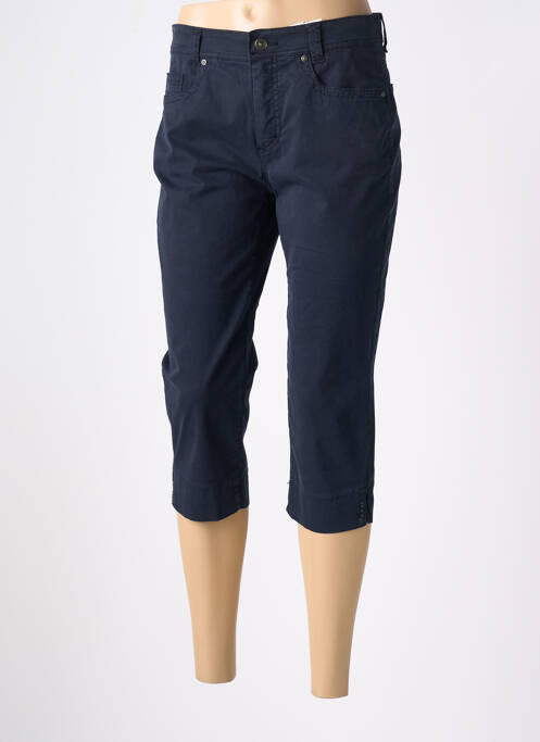 Pantalon trei sferturi albastru ANNA MONTANA femeie