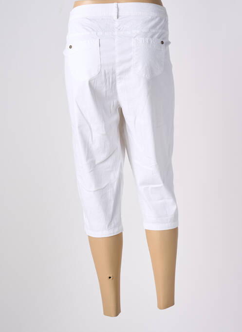 Pantalon trei sferturi alb AGATHE & LOUISE femeie