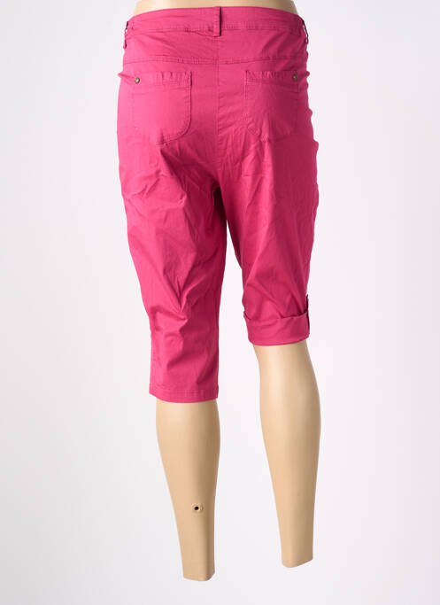 Pantalon trei sferturi roz AGATHE & LOUISE femeie