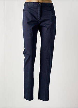 Pantalon slim țesătură poplin mărime normală albastru JOCAVI femeie