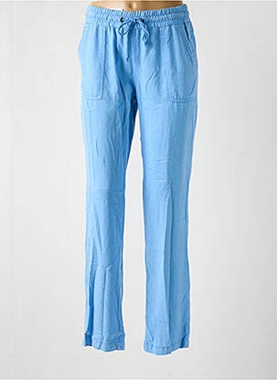 Pantalon drept albastru ANNA MONTANA femeie