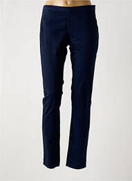 Pantalon slim țesătură poplin talie înaltă albastru MADO ET LES AUTRES femme