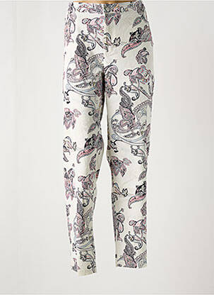 Blugi cu croială dreaptă bej CONCEPT K femeie