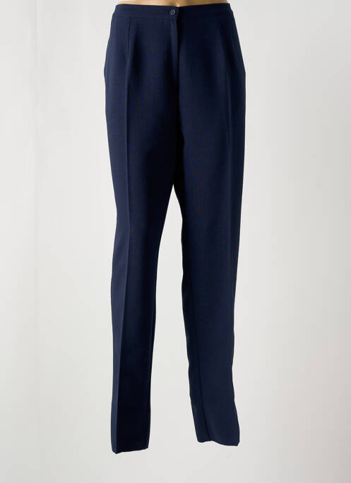 Pantalon slim albastru GEVANA femeie