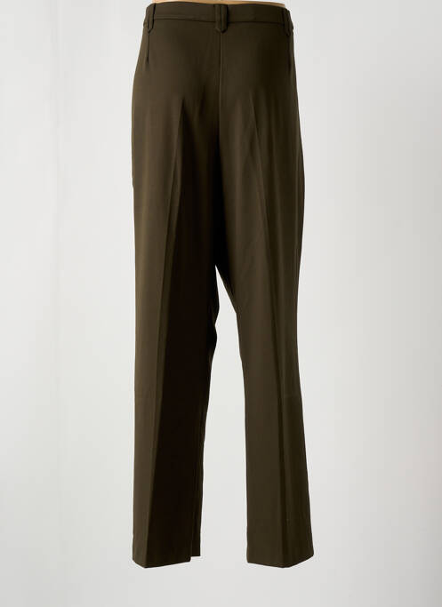 Pantalon drept verde CHRISTINE LAURE femeie