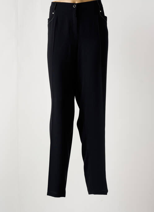 Pantalon drept negru CHRISTINE LAURE femeie