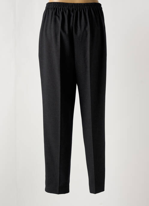 Pantalon drept talie elastică mărime normală gri GEVANA femme