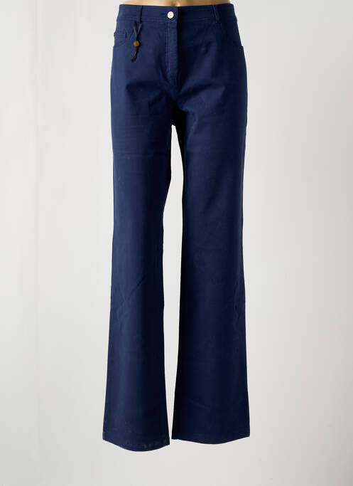Pantalon drept albastru PAUL BRIAL femeie