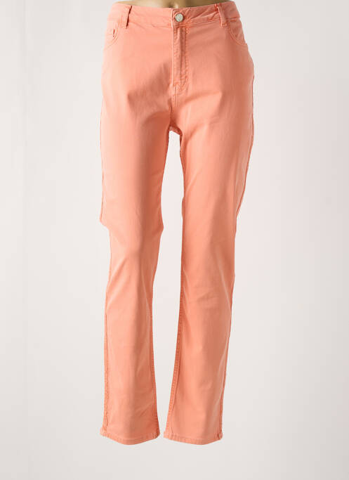Blugi cu croială slim portocaliu CONCEPT K femeie