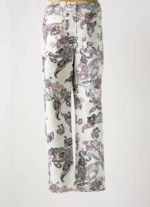 Blugi cu croială dreaptă bej CONCEPT K femeie