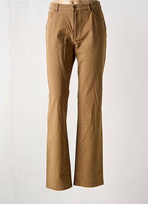 Pantalon drept maro BRUNO SAINT HILAIRE femeie
