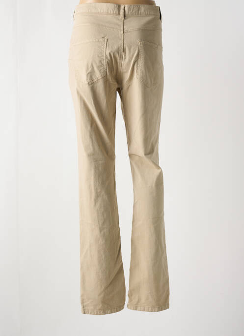 Blugi cu croială slim bej BRUNO SAINT HILAIRE femeie