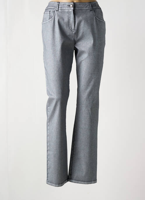 Blugi cu croială slim argintiu PAUSE CAFE femeie