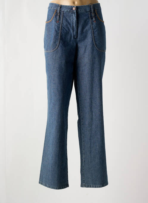 Blugi cu croială dreaptă albastru ROSA ROSAM femeie