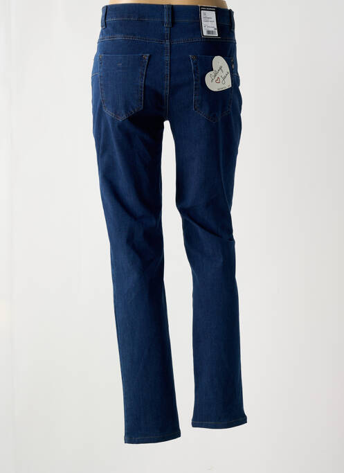 Blugi cu croială slim albastru ANNA MONTANA femeie