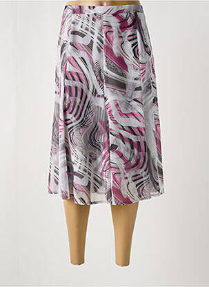 Fustă midi roz GEVANA femeie