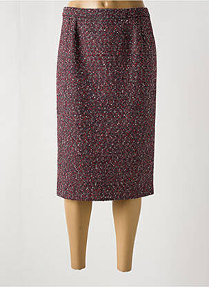 Fustă midi roșu GEVANA femeie